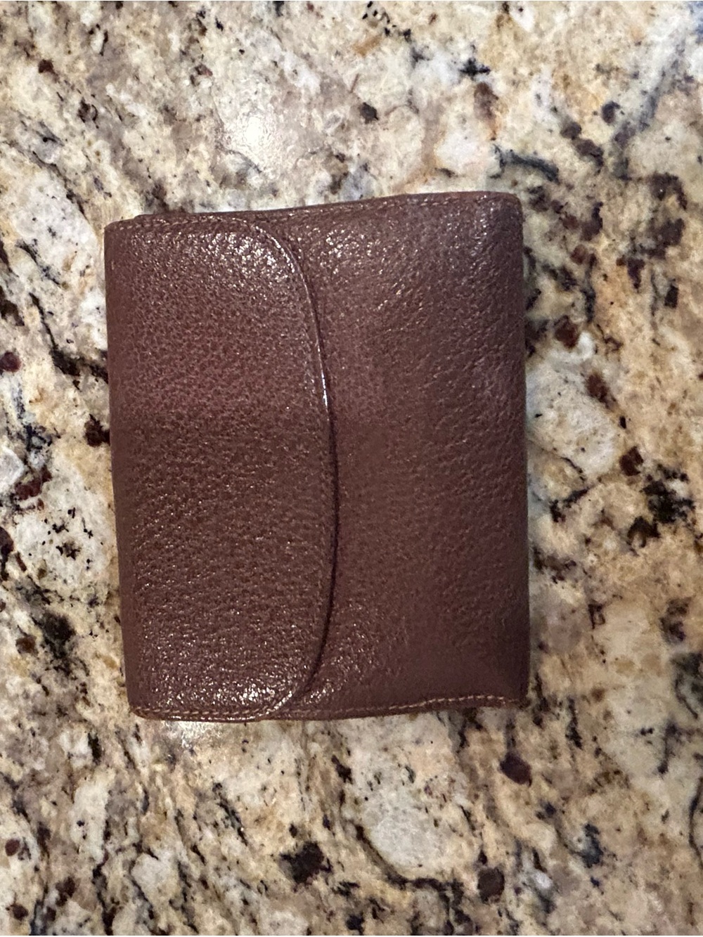GUCCI Brown Folding Wallet Leather - Picture 2 of 10